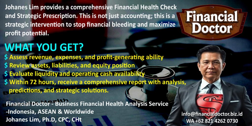 Financial Doctor, Business Guardian, Business Coaching Indonesia